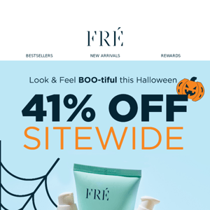41% OFF Sitewide 🎃