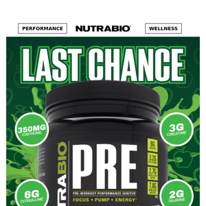 🚨 🍏 LAST CALL | Green Apple Pre-Workout