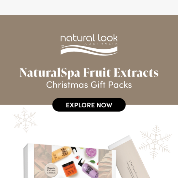 Limited Stock: NaturalSpa Fruit Extracts Gift Packs