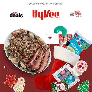 A Holiday Wonderland Exists with Hy-Vee! 🎄