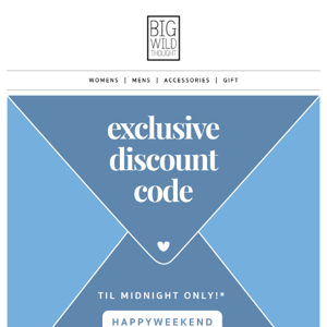 EXCLUSIVE DISCOUNT CODE! ⭐