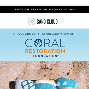Our Latest Collab Helps Restore Coral Reefs