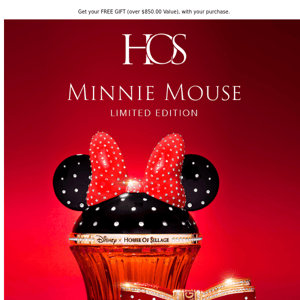✨ It's Here! Disney x House of Sillage Minnie Mouse Fragrance