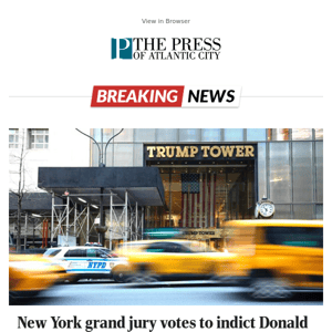 New York grand jury votes to indict Donald Trump