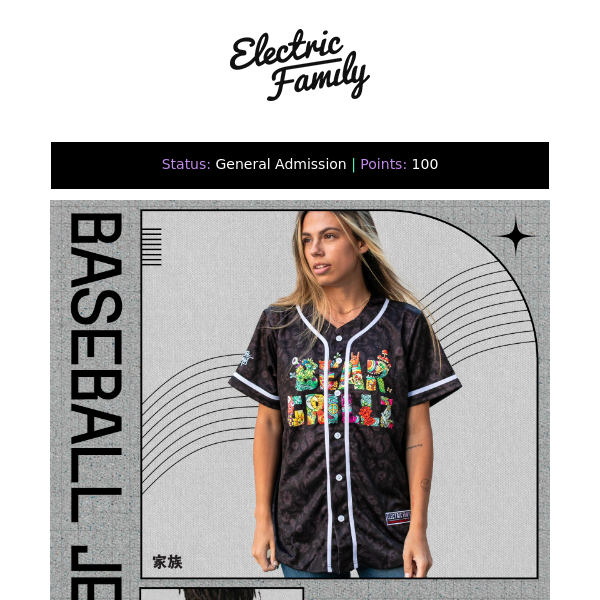 EF x Bear Grillz jersey is available now on the Superstore!