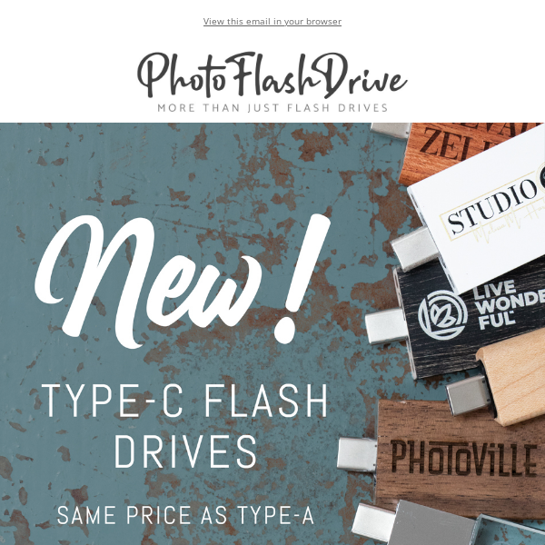 Type-C Flash Drives are here! 🥳