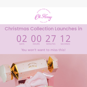 Our new Christmas range is coming soon!
