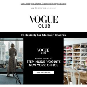 You're Invited to Step Inside Vogue's New York Office