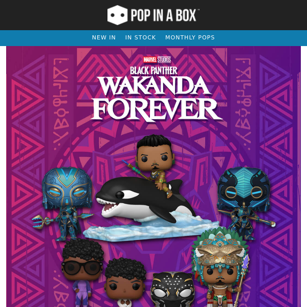 🙅🏿‍♂️ NEW: Black Panther Pops! 🙅🏿‍♂️