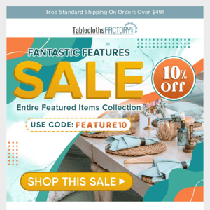 Fantastic Features Are On Sale Now! 🌟