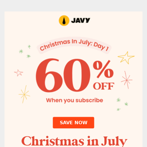 LIVE: CHRISTMAS IN JULY SALE 🎄