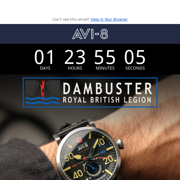 🌺 48-Hour Flash Sale: Dambuster Limited Edition!