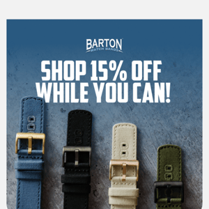Last Day to Dress Up Your Watch