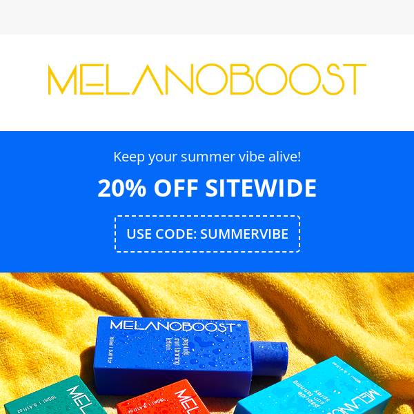 20% Off Sitewide 💛💙🧡💚❤️