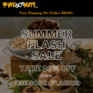 ☀️ Super Summer Flash Sale in ON!