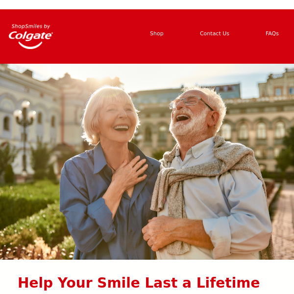 A Healthy Smile to Last a Lifetime
