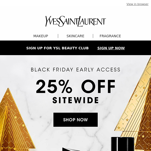 HURRY! Shop 25% Off Sitewide