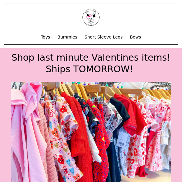 Shop Last Minute Valentines Items