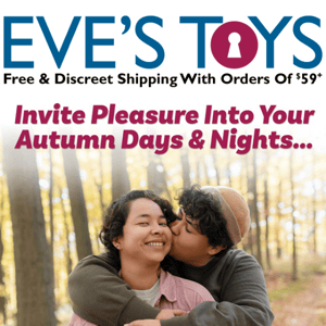 Fall Sale Alert! Here's some free pleasure!