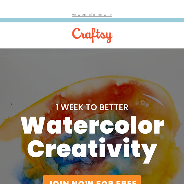 1 Week to Better Watercolor Creativity