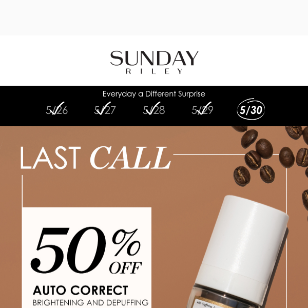 TODAY ONLY! You Don’t Want to Miss 50% Off with AUTO CORRECT