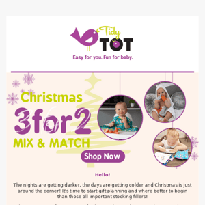 Get your stocking fillers sorted with our 3 FOR 2 offer!