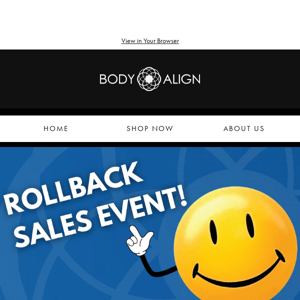 Our HUGE Rollback Sales Event is on NOW! 😀