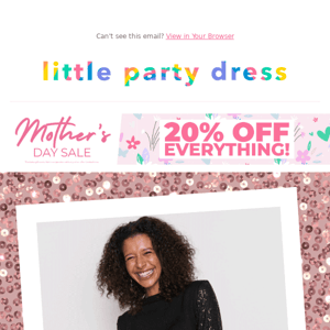 💕 Mothers' Day SALE: 20% off EVERYTHING* 🌈