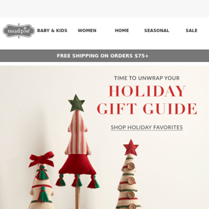 Your Holiday Gift Guide is Inside!