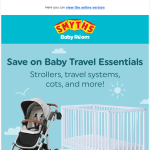 Save on Baby Travel Essentials...