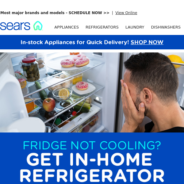 Get Your Cool Back with Expert Refrigerator Repair - Sears