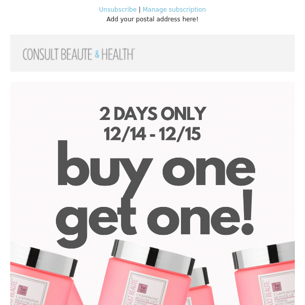 BUY ONE 🎁 GET ONE!  (keep one, give one?)