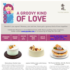 {NEW EXCITING FLAVORS} Mommy, a groovy kind of love...