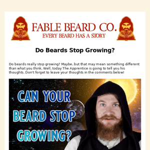 🤔 Do Beards Stop Growing?