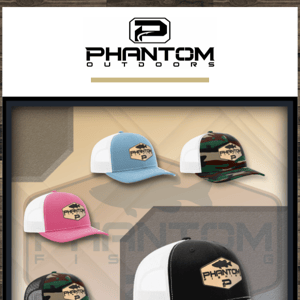 NEW: Phantom Signature Patch Hats