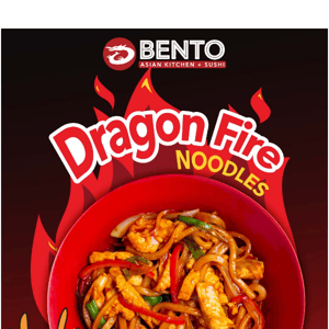 Get $2 OFF Dragon Fire Noodles today🐉