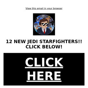 NEW JEDI STARFIGHTERS!