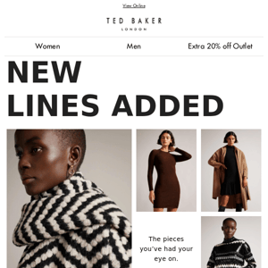 New lines added to the sale