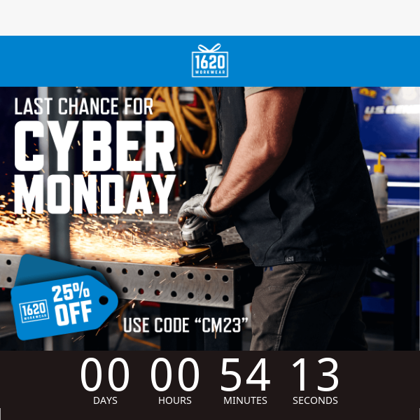 Only a Few Hours Left for Our Cyber Monday Offer