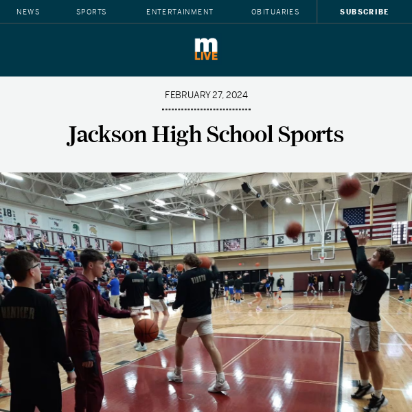 How did Jackson-area boys basketball teams fare in the opening round of districts?