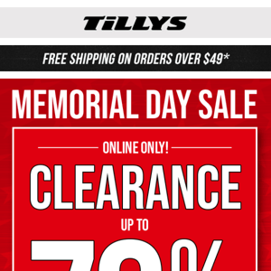 70% off Clearance 💨 Everything is Going FAST!