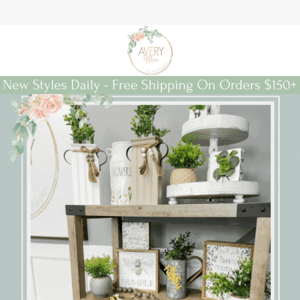 RSVP for our Spring Decor Launch!