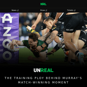 The training ploy behind Murray's match-winning moment, One of the craziest offloads you'll see sends Crichton over, plus more.