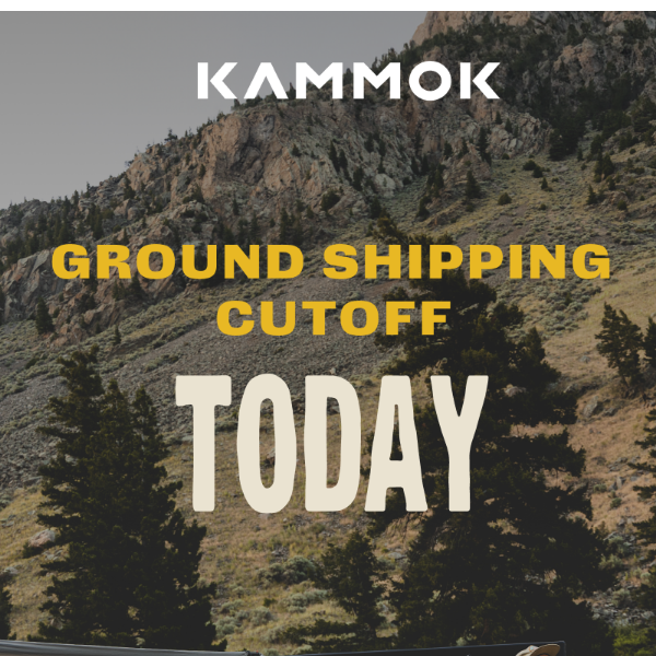 Last Day for Ground Shipping