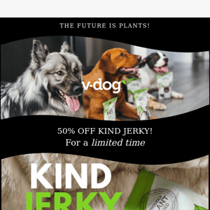 JERKY 50% OFF!