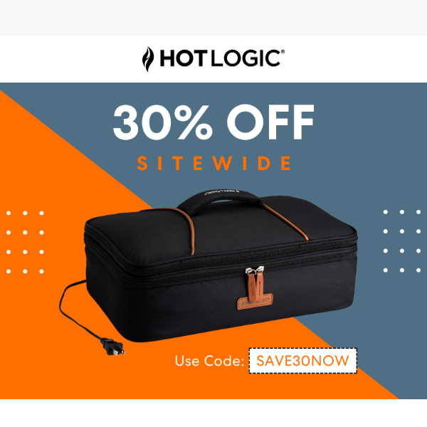 Save 30% on Your New HOTLOGIC®