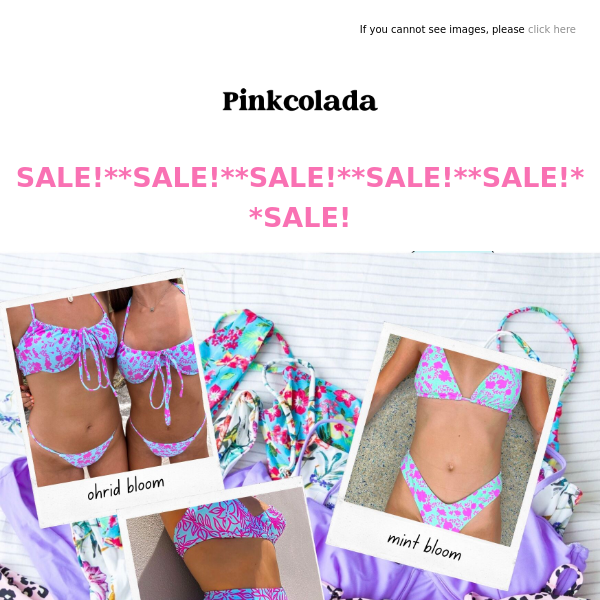 💖 50% OFF SWIMWEAR SALE 💖