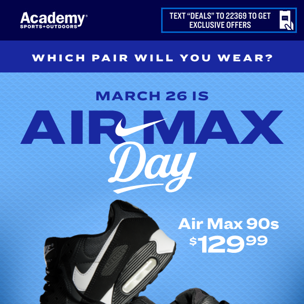 Nike Air Max Day Is 3/26! 📅