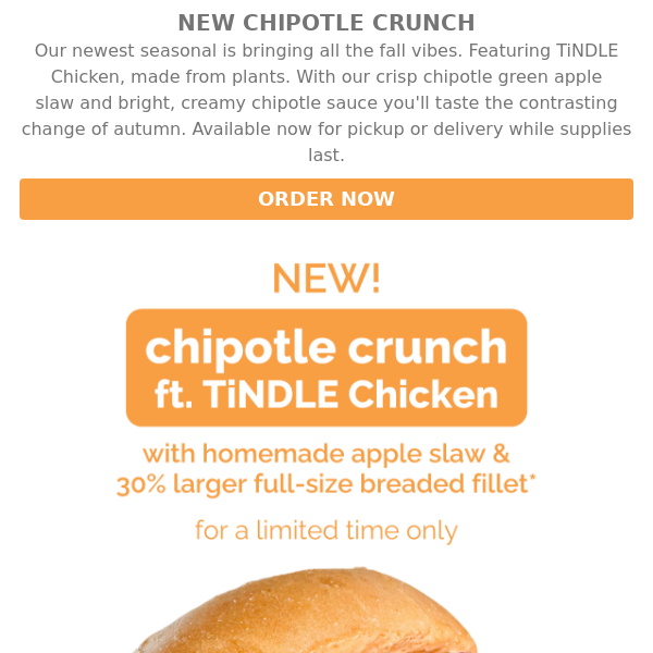 NEW! Chipotle Crunch ft. TiNDLE Chicken