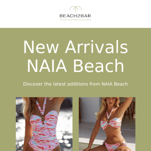 New Arrivals From NAIA Beach - Beach 2 Bar